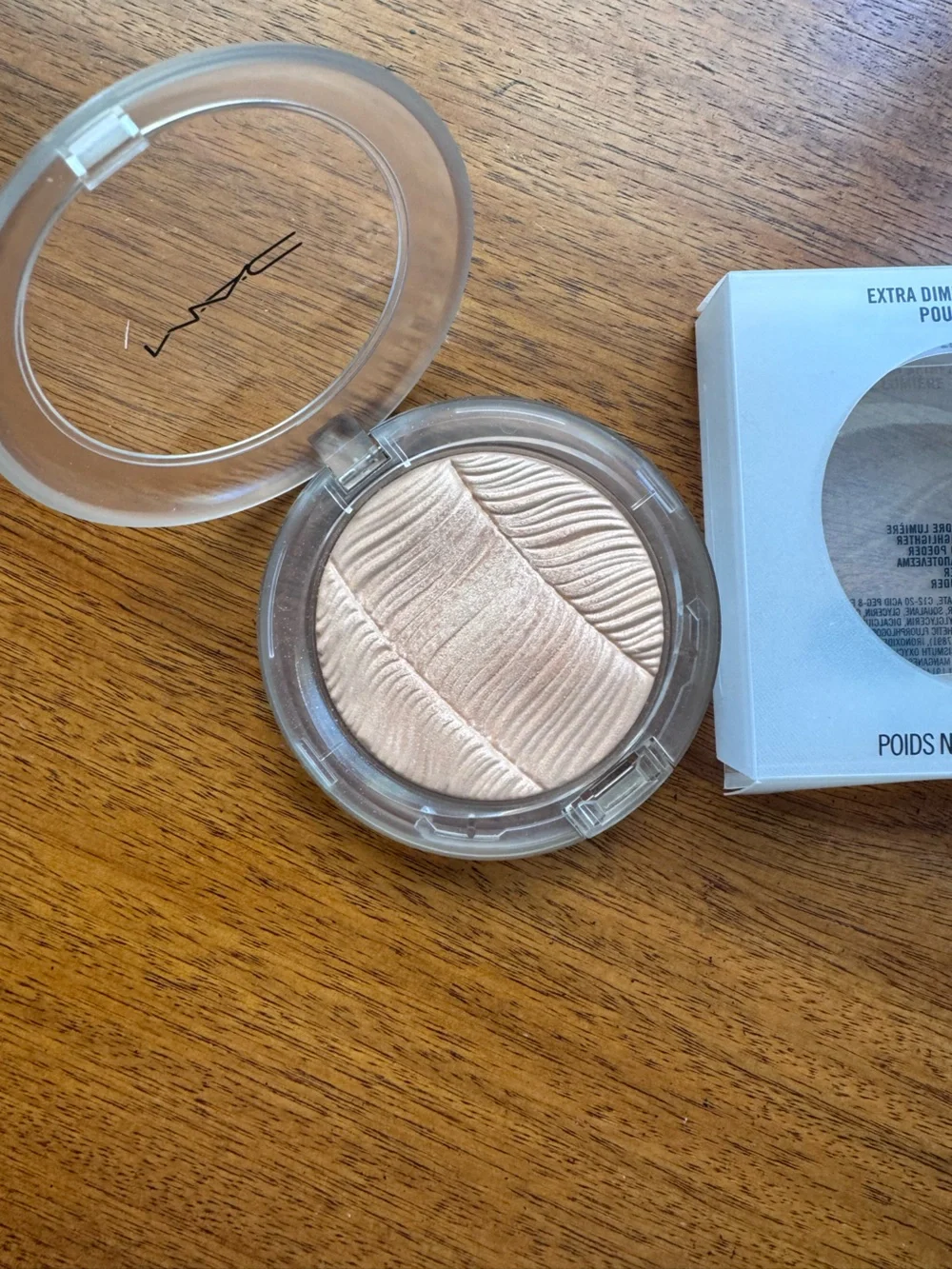 MAC Cosmetics Pink Pearl Highlighter Powder post- modernist peach